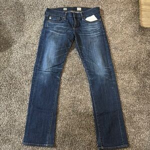 AG Women’s The Tomboy Relaxed Straight Crop Denim Jeans - 28R